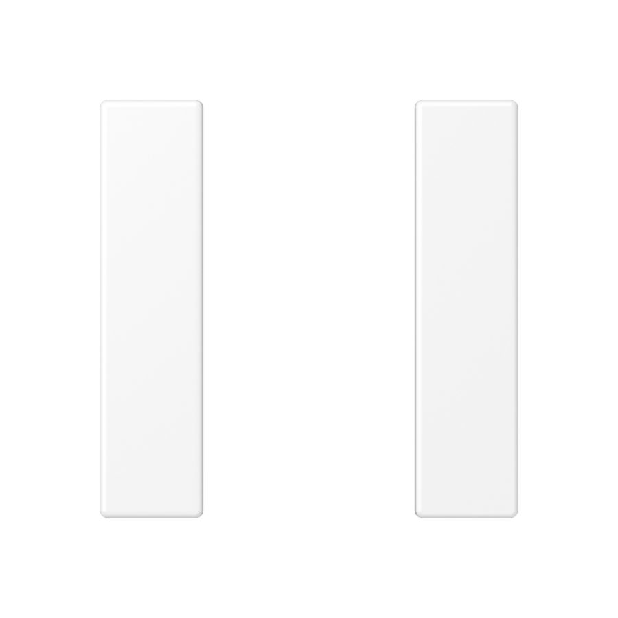 Tastafdekking F50 A/AS 1-voudig matwit KNX/eNet