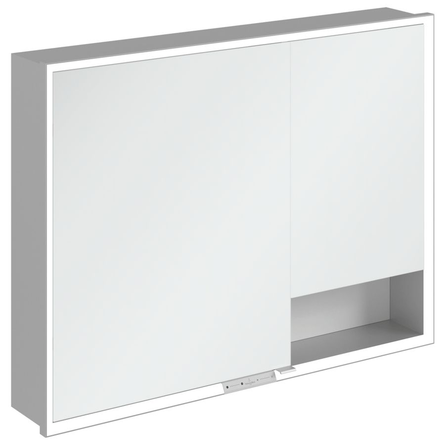 Inbouw-spiegelkast My View+ 1000x750x168mm Pure White
