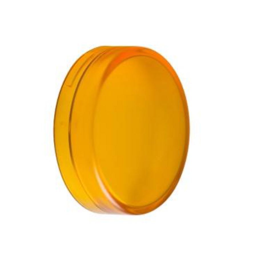 Lens ronde signaallamp 22mm BA9S Geel Harmony XB5 VVE=10