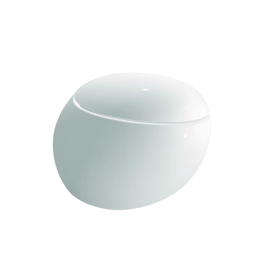 Wandcloset Alessi One 585mm rimless wit LCC diepspoel (excl. zitting)