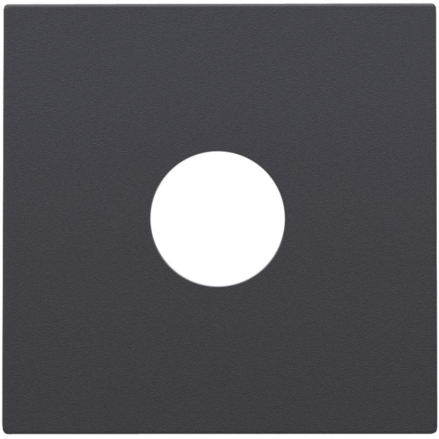 Afwerkingsset voor enkelvoudige coaxaansluiting voor tv