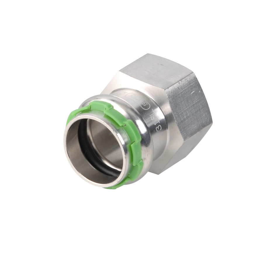 Schroefbus recht SudoPress RVS 316L FF 15x3/4"bi.dr. SP6270GV VVE=5