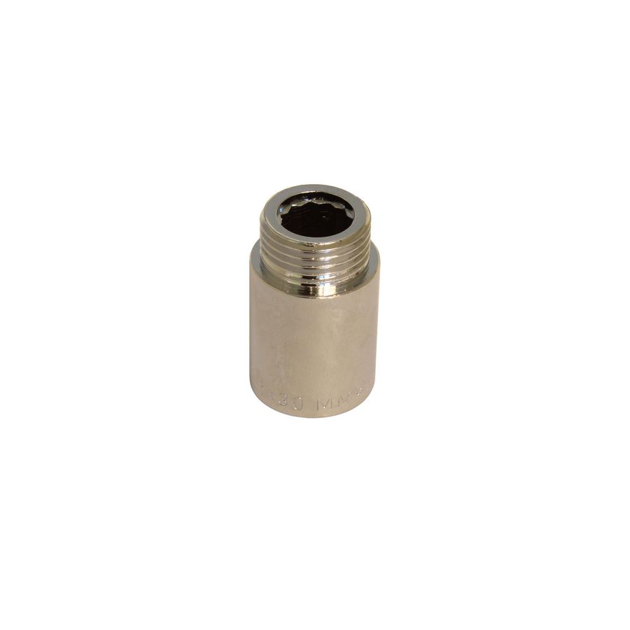 Kraanverlengstuk 1/2"x10mm ms verchroomd VVE=10