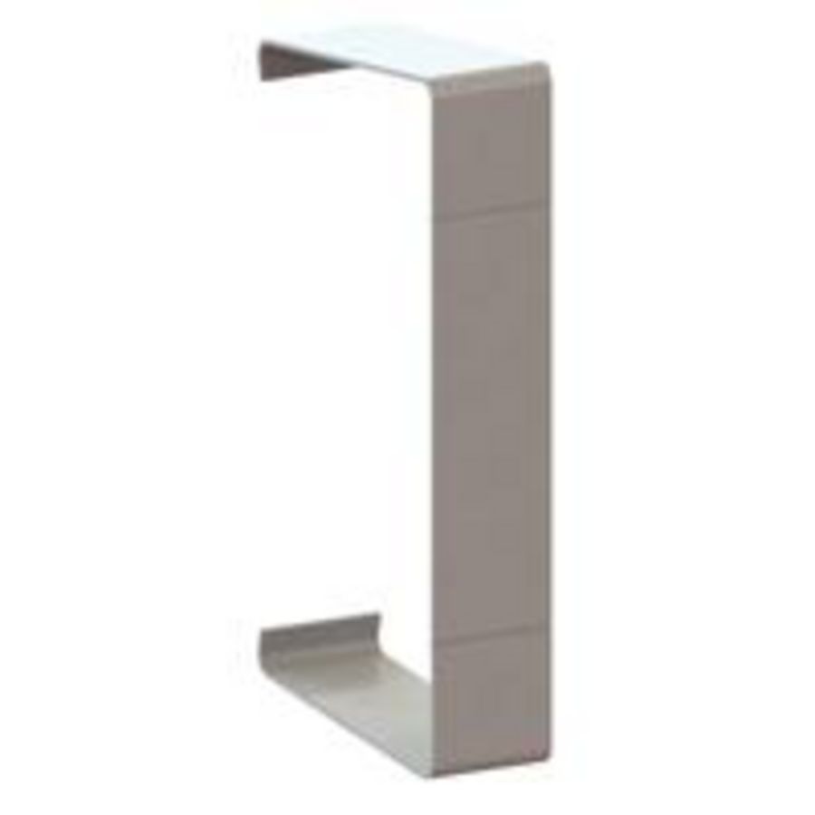 Naadafdekbeugel 130x63 RAL9010