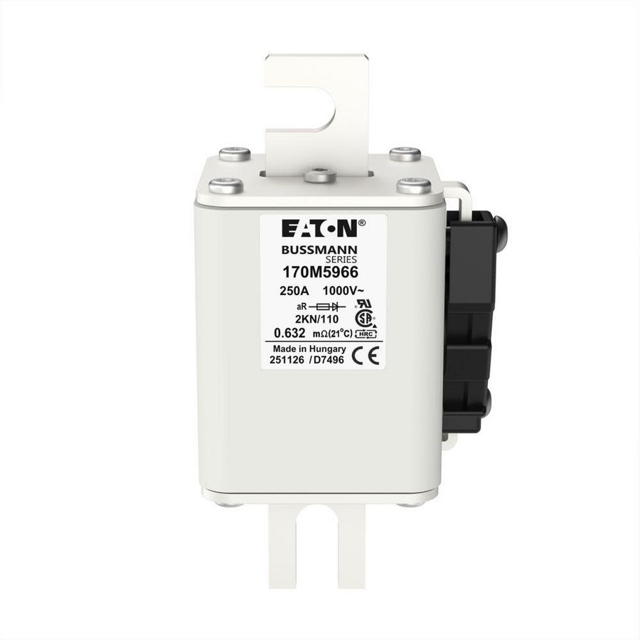 Zekering hoge snelheid 250A AC 1000V 200kA 2 aR IEC VVE=3