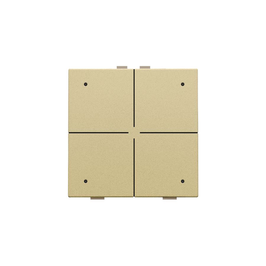 4-voudig drukknop leds/comfortsens. HomeControl gold