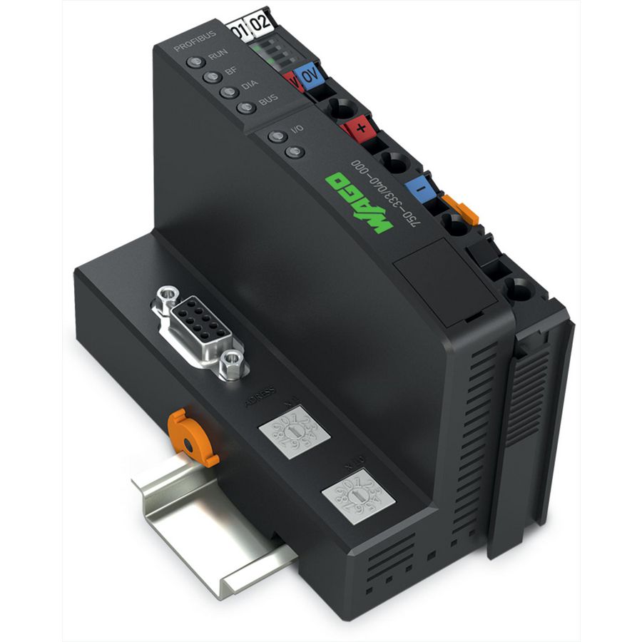 Velbuscoupler PROFIBUS DP Tweede generatie 12 MBd donkergrij