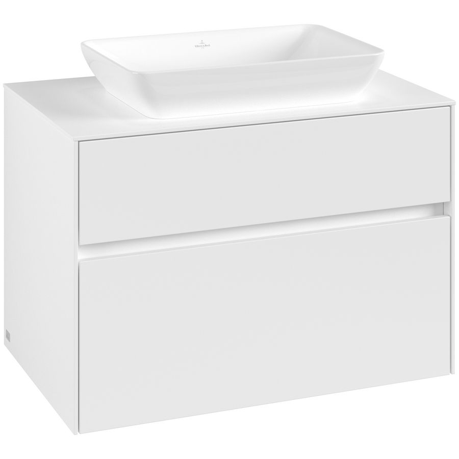 Wastafelonderkast Collaro 800x548x500mm Wh.Matt C10800MS