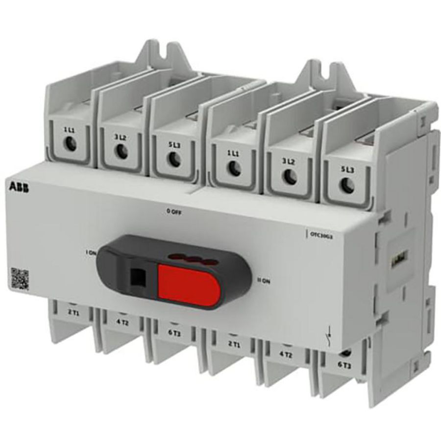 OT plus omschakelaar framemaat G3 30A, 3P, UL98
