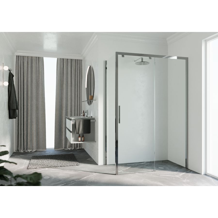 Schuifdeur K22PH RE 1670-1710x2000mm chroom helder