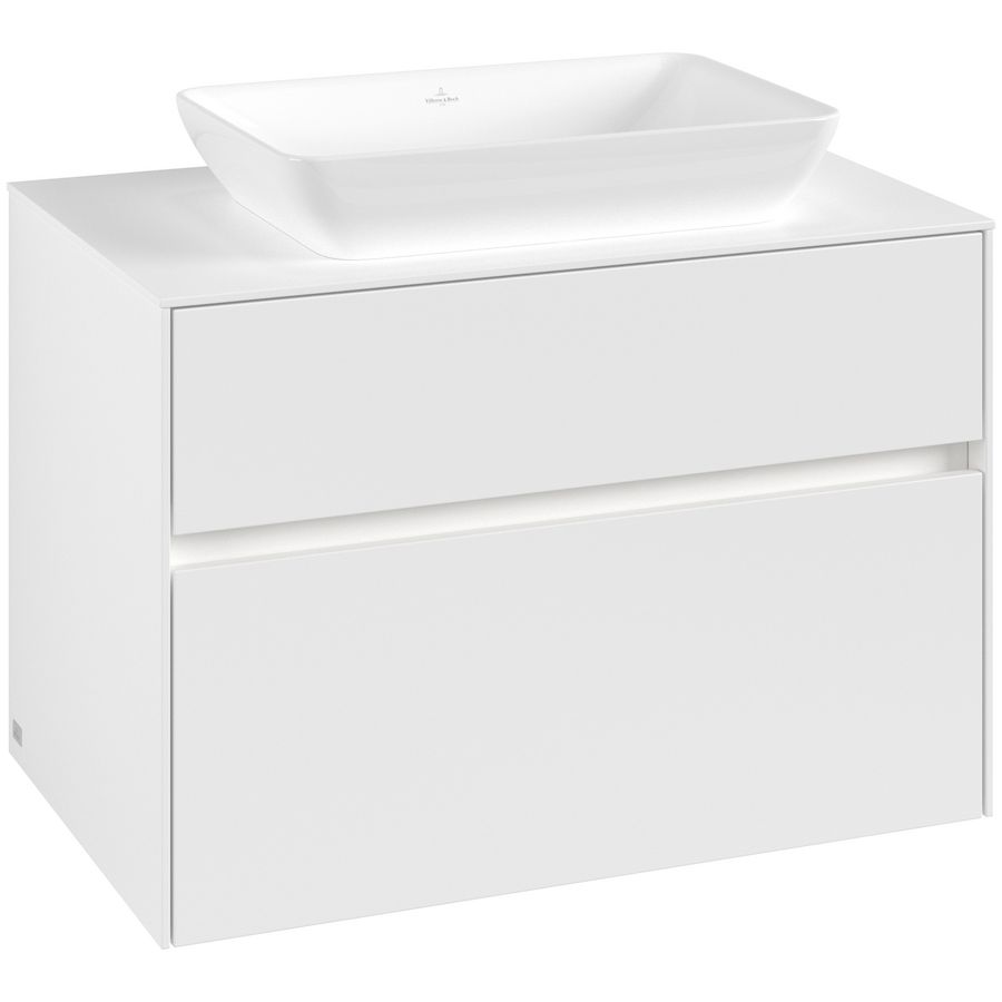 Wastafelonderkast Collaro 800x548x500mm Wh.Matt C108B0MS