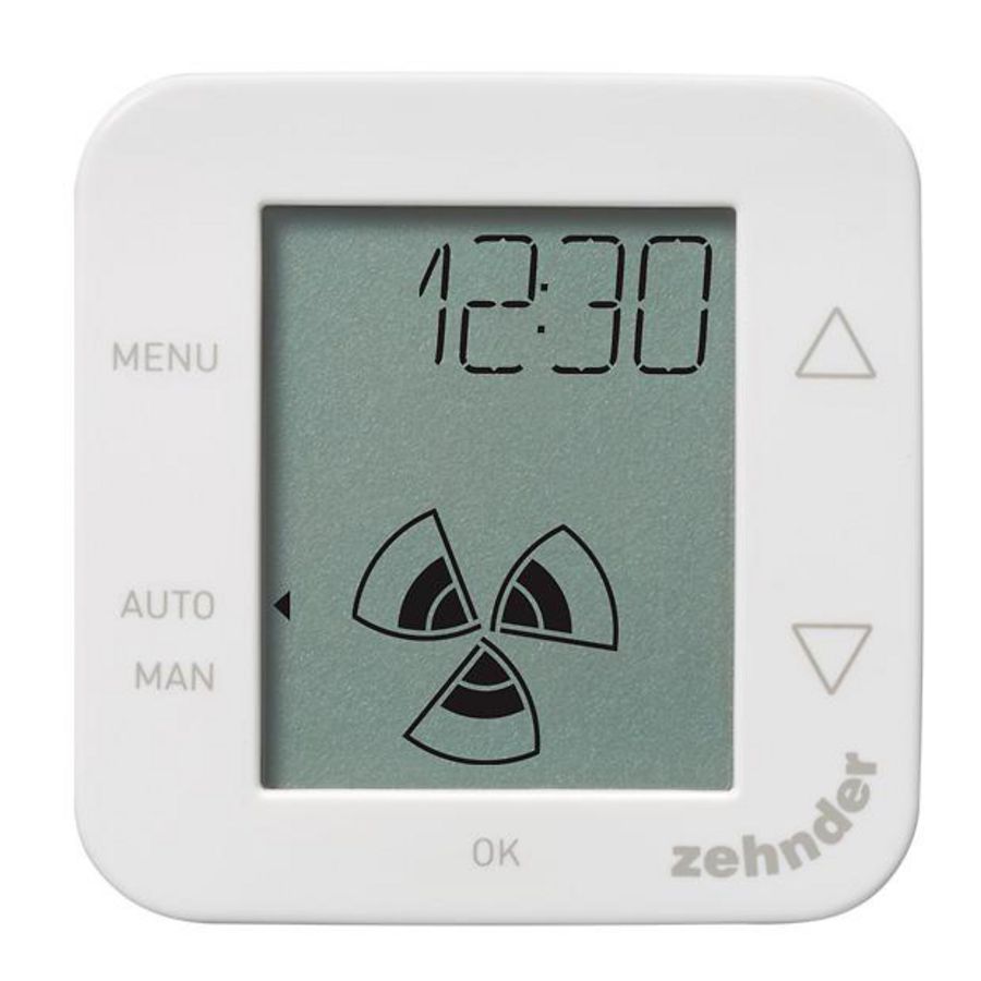 Bedieningspaneel ComfoSense 55