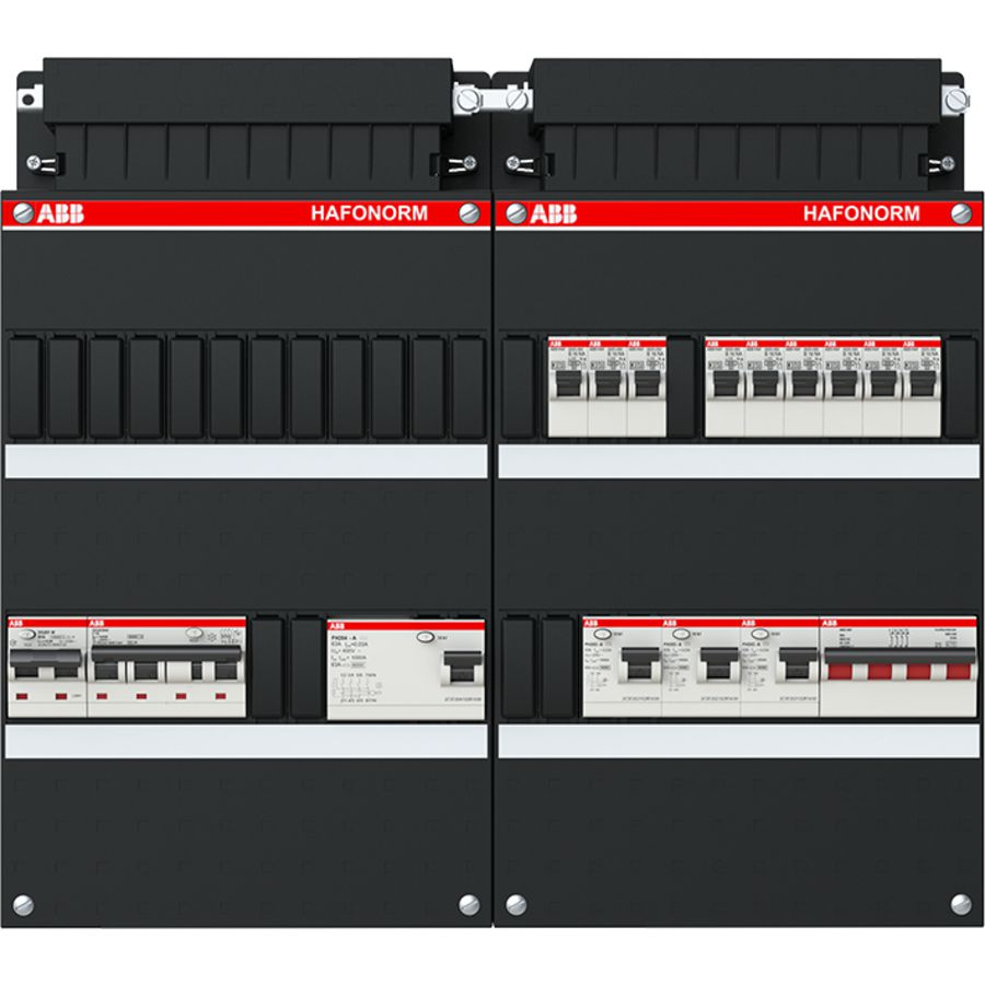 Groepenkast 3-fase 1 40A 4P ALS 63A 4P 30mA 1SPF006972F0053