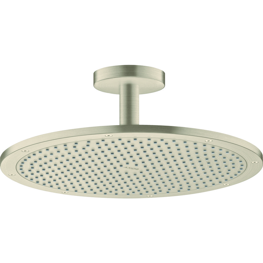 AXOR hoofddouche 350 1 straalsoort plafond brushed nickel