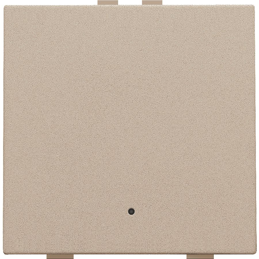 Enkelv. knop led/comfortsens. HomeControl champagne