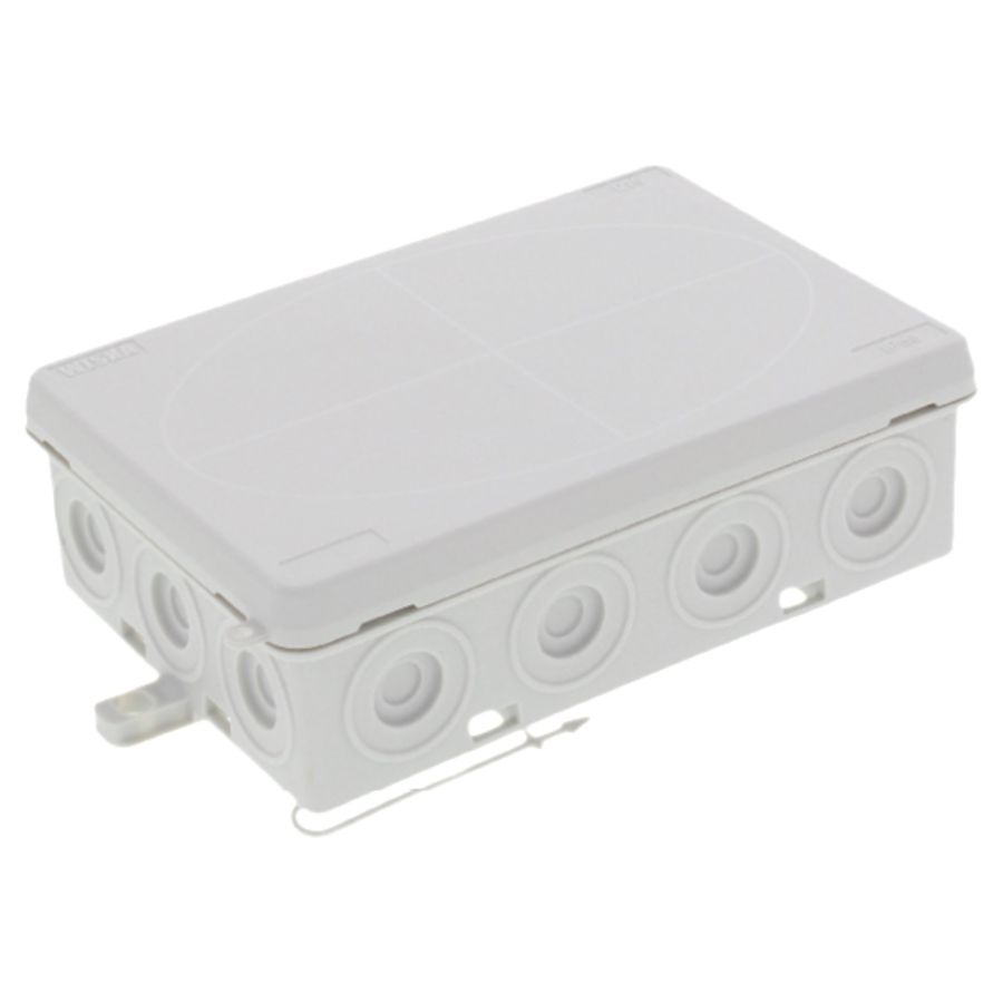 Kabeldoos kunststof IP55 86x125x41mm kleur grijs VVE=10