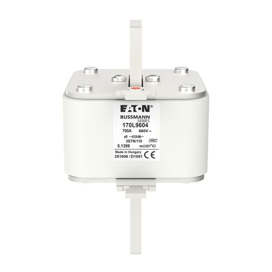 Zekering hoge snelheid 700A AC 660V size 3 76x92x141mm aR
