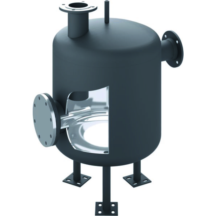 Magnetiet- slibvat M-EB DN500 120 l volume 6 bar 110gr.