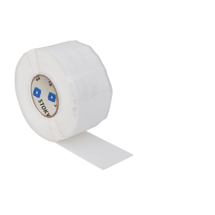 Zelfkelevende tape wit 25.4mm x 3.65 meter x 0.5mm VVE=24
