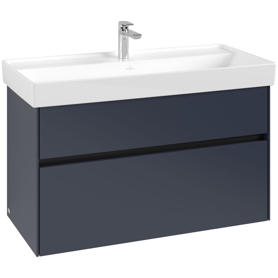 Wastafelonderkast Collaro 954x546x444mm Marine Blue C011B0VQ