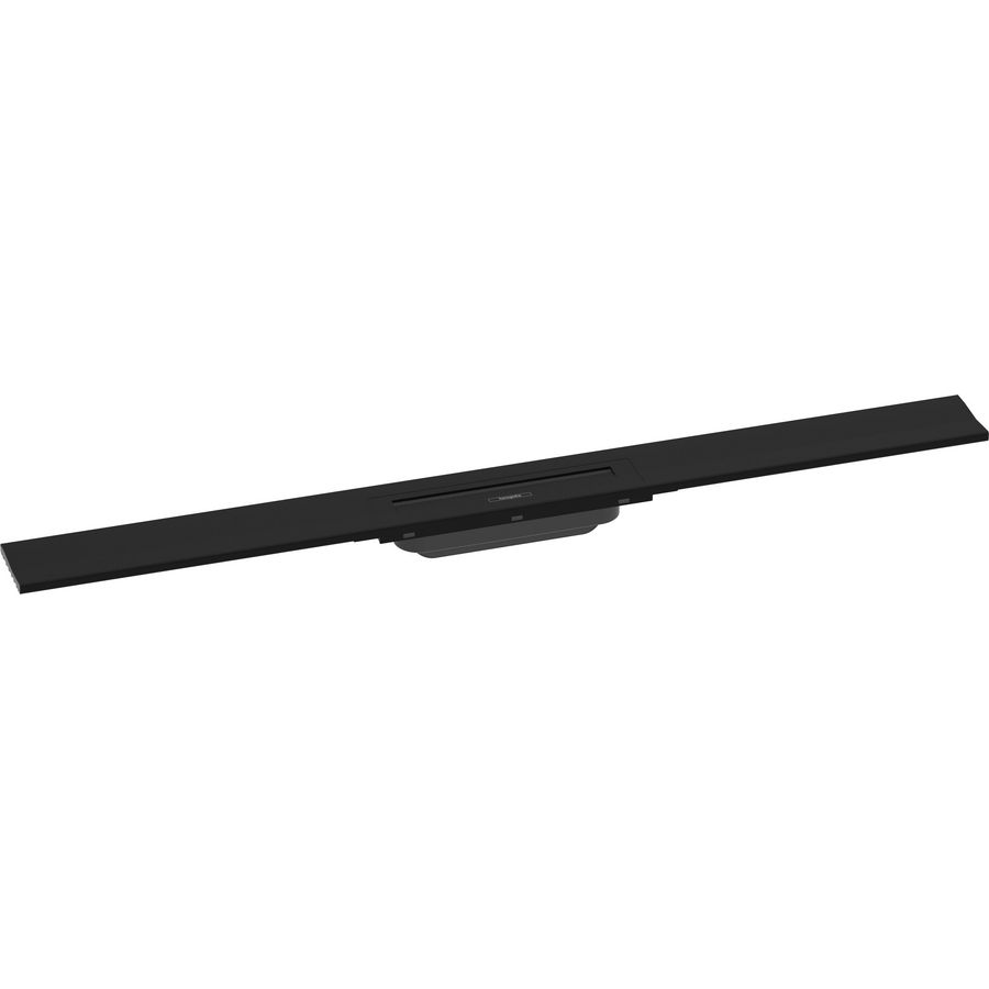 Douchegoot RainDrain Flex rechte 900 mat zwart