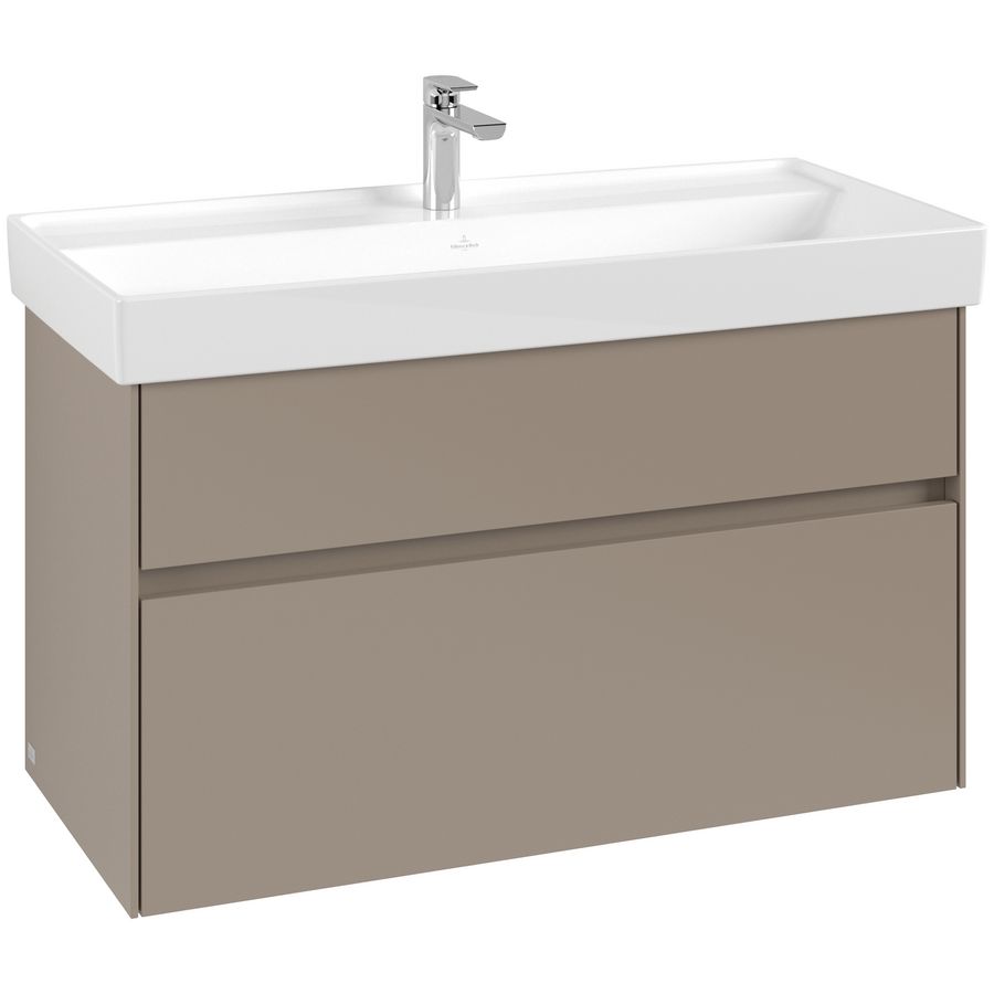 Wastafelonderkast Collaro 954x546x444mm Taupe C01100VM