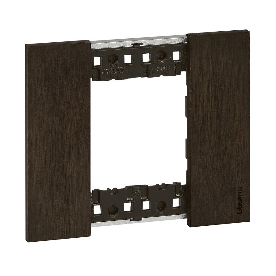 Afdekplaat 2 modulen walnut K4702 LivingNow
