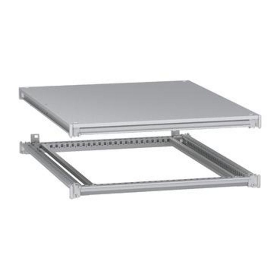 Onder- en bovenkader PanelSeT SFN elektr. behuizing B800 D1