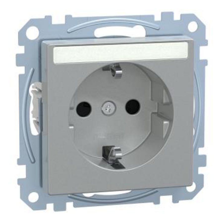 WCD RANDAARDE TEKSTVELD CONTROLE LAMP EXTRA BEVEILIGING ALUM
