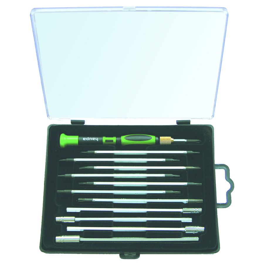 Schroevendraaierset elektronica 13-delig