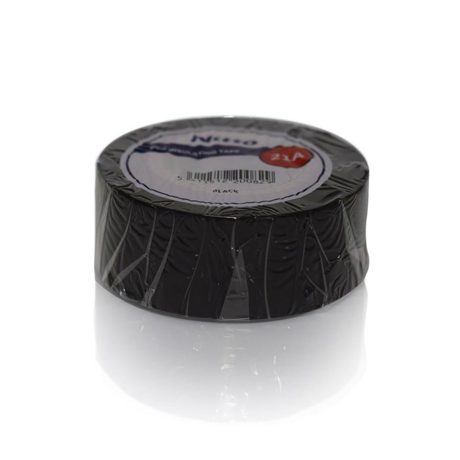 PVC isolatie tape zwart 19mm x 20m VVE=100