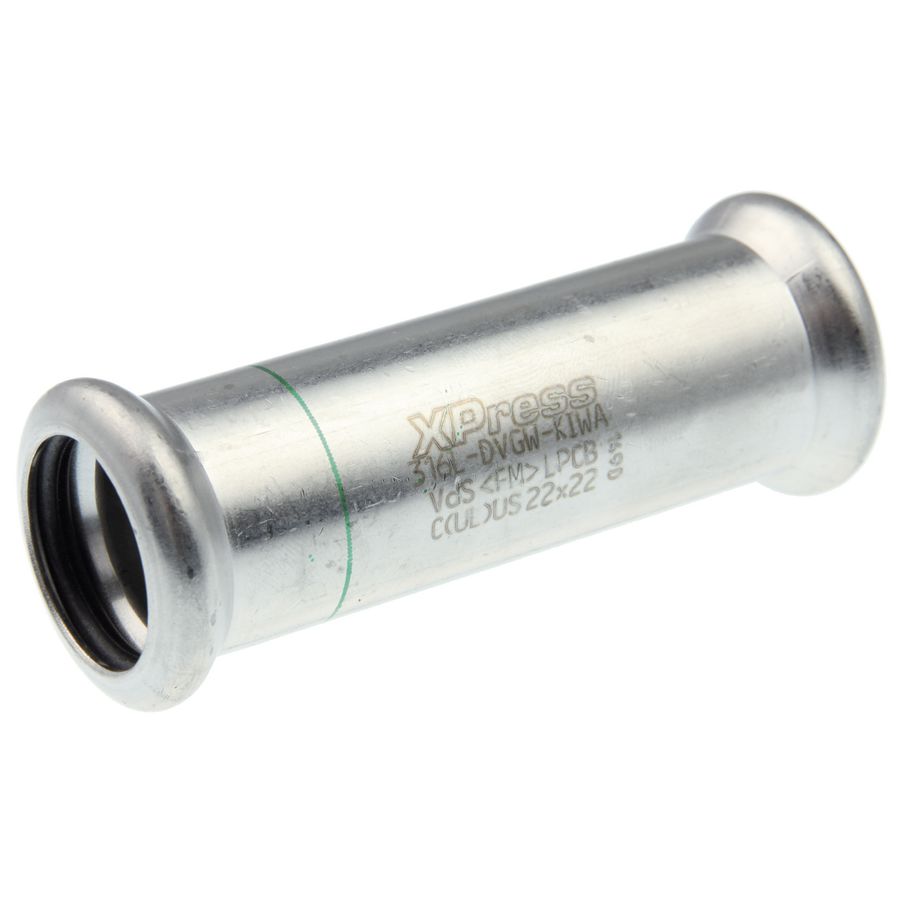 Schuifperssok / reparatiekoppeling XPress RVS 54mm R2703 VVE=2