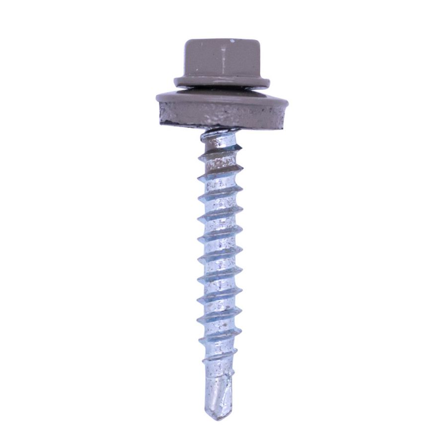 Boor/damwandschroef 4,8x35mm zeskantkop 14mm RAL0005500 VVE=50