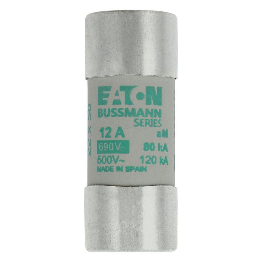 Zekering laagspanning 12A AC 690V 22x58mm aM IEC VVE=10