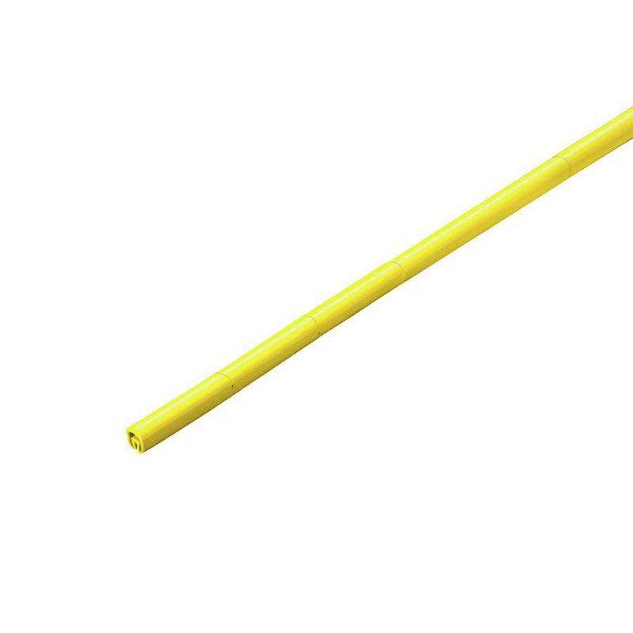 Kabelcoderingsyst. geel O.D.1.3-3mm PVC soft wit VVE=1000