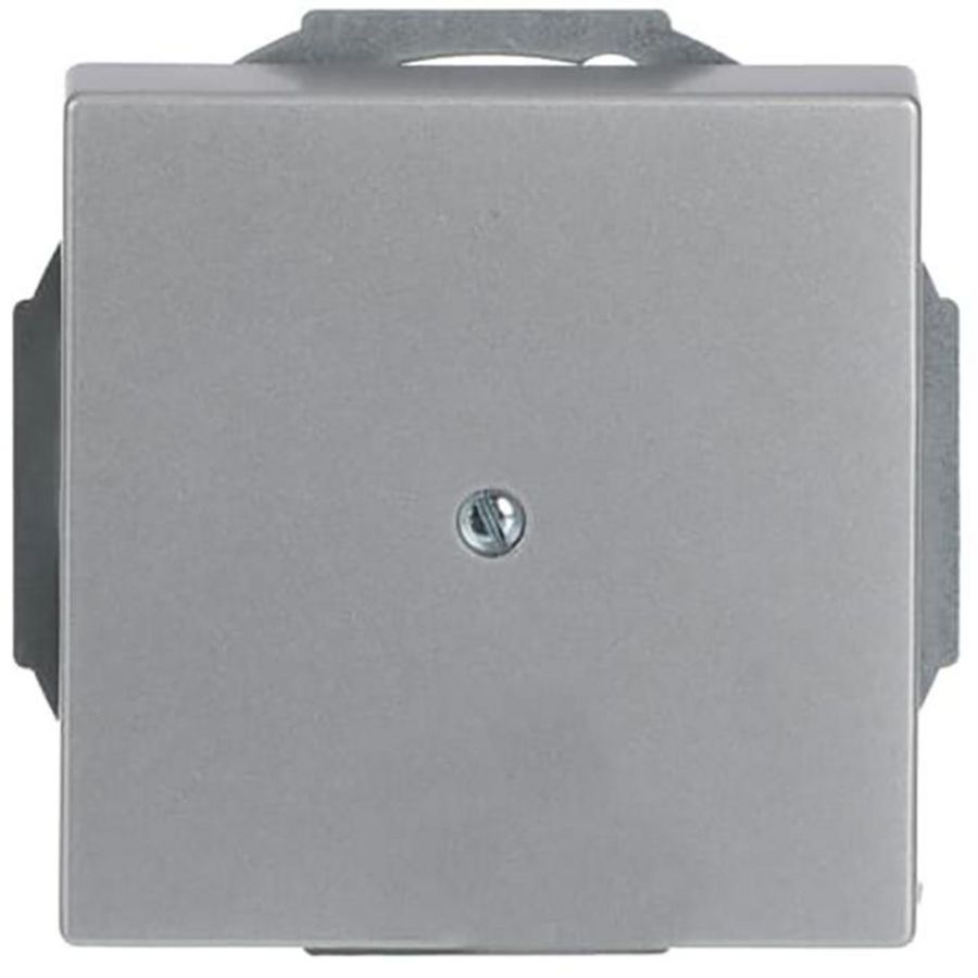 Centraalplaat inb draag zwakstr boring 10mm f-aluzilver (1749-83)