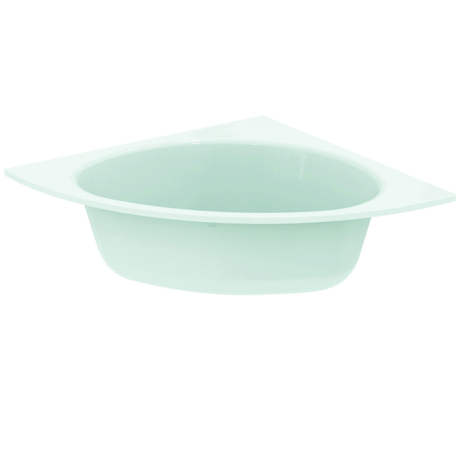 Hoekbad I.LIFE 140x140cm wit excl. badpoten