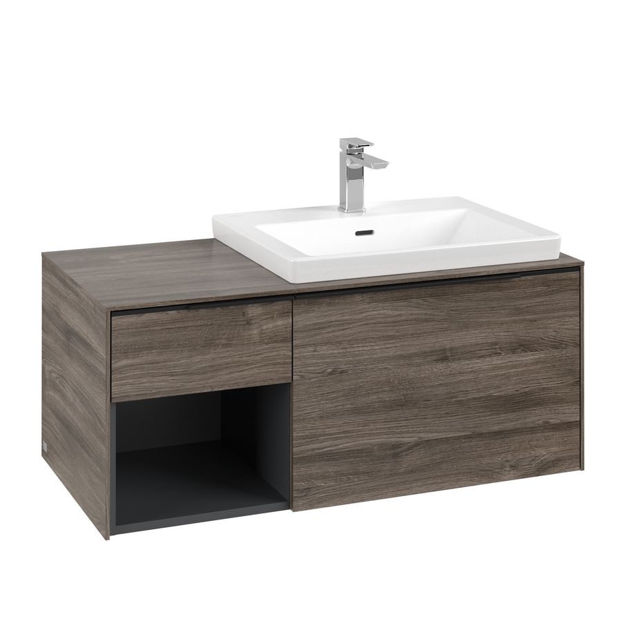 Wastafelonderkast Subway3.0 1001x422,5x516mm Stone Oak C571L1RK