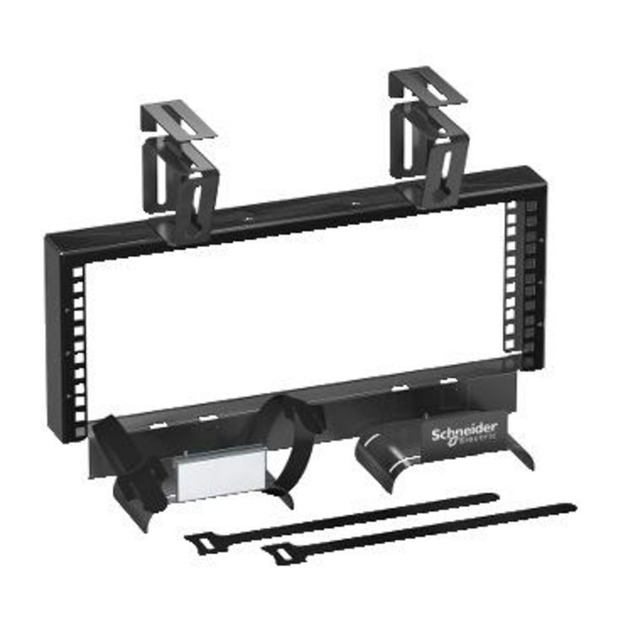 Overhead Patching Frame voor kast / lessenaar 19 inch
