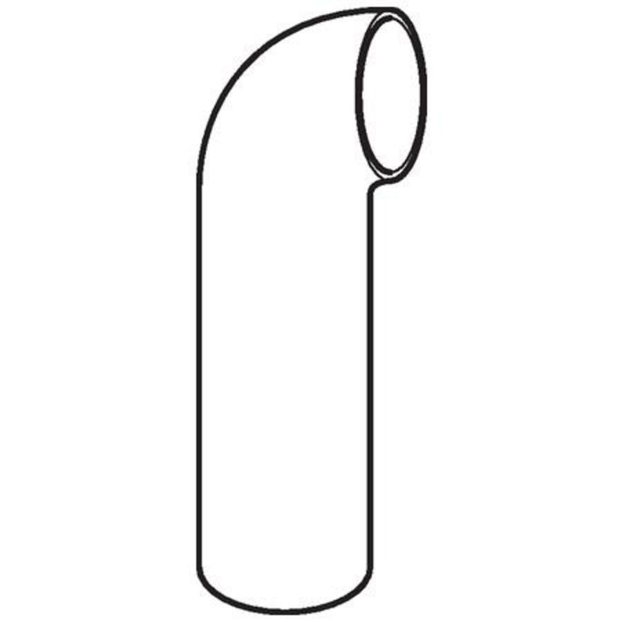 Polyethyleen (PE) bocht 90° met kleine straal 110mm