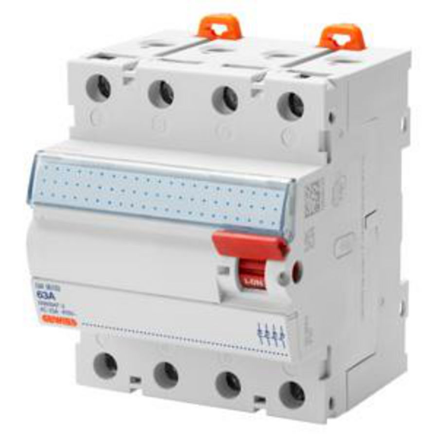 HOOFDSCHAKELAAR-4P 100A 4 MODULE GESCHIKT AANBOUW/ACC VVE=3