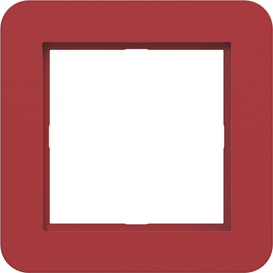 Afdekraam 1-voudig C.1 rood glanzend