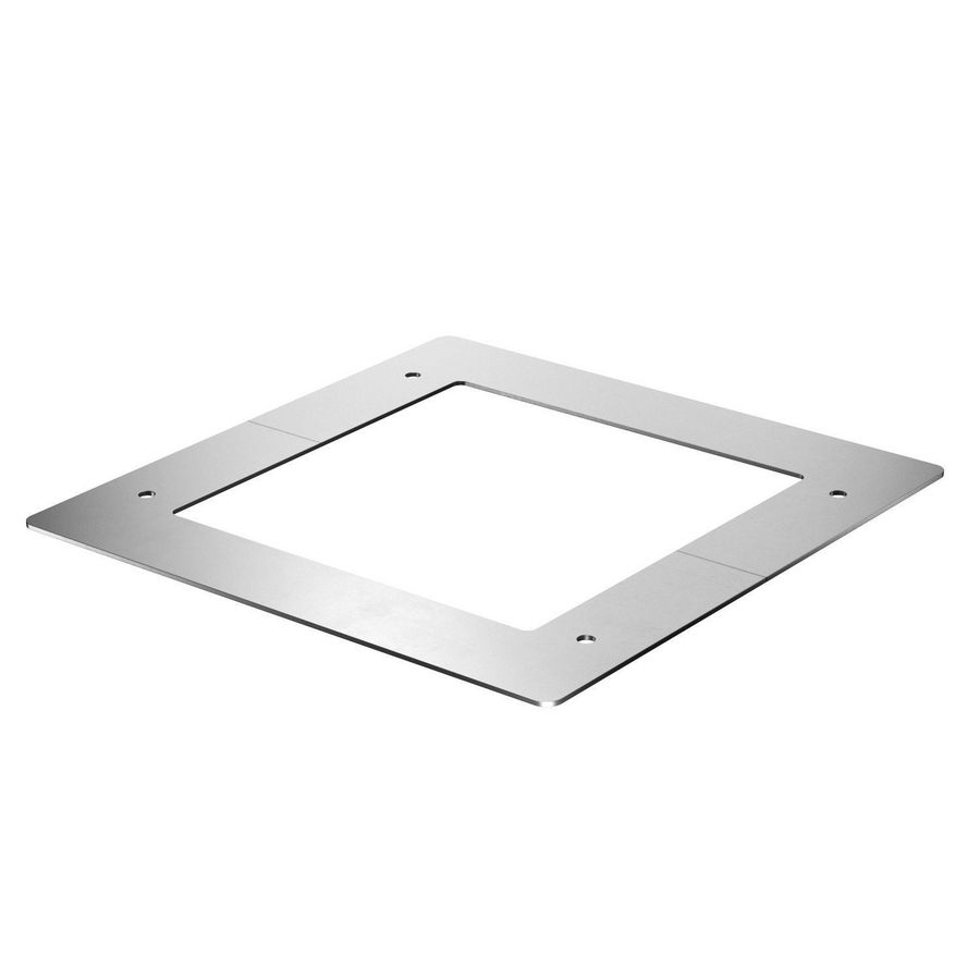 Plafondrozet zuilprofiel 130x130mm 192x192x2 staal witalu