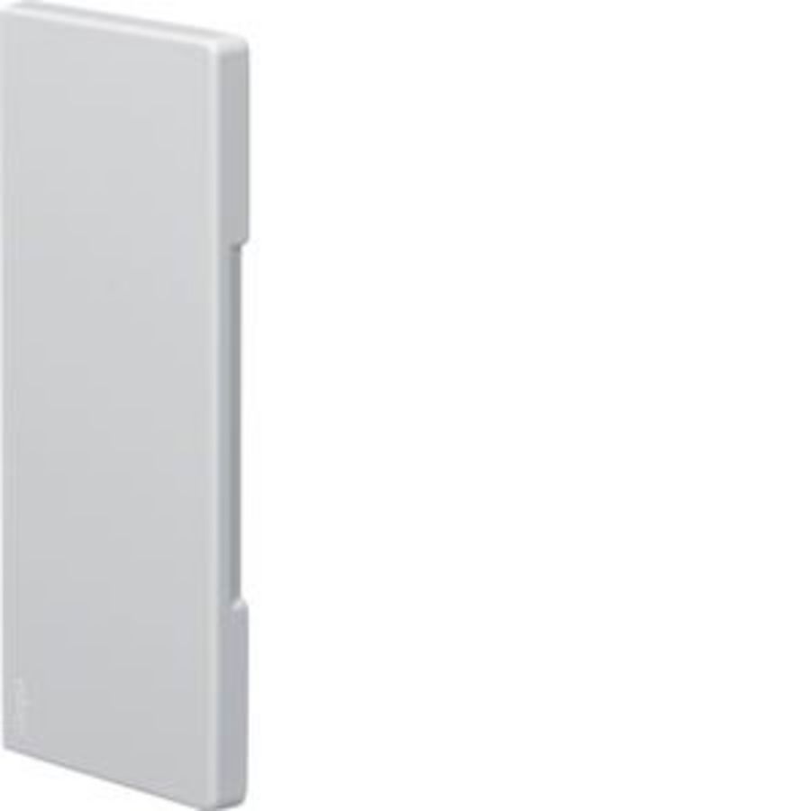 Eindplaat BR65 65x170mm halogeenvrij verkeerswit