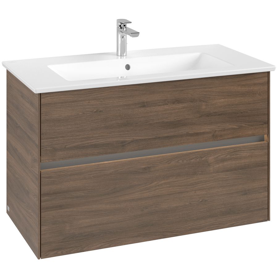 Wastafelonderkast Collaro 961x610x480mm Ariz.Oak C145B0VH