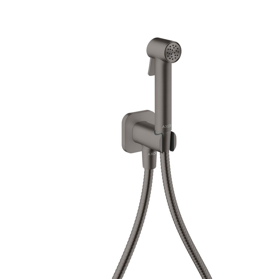 Handdouche AXOR Bidette Showers 1 straalsoort douchesl. 125cm Brushed Black Chrome