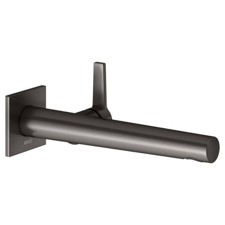 1-hendel wastafelmengkraan opbouwmont DN 15 vierk/titaanzw 51116352302