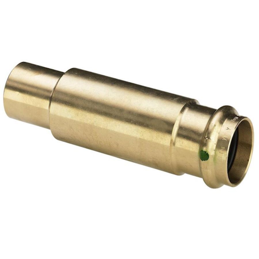 Schuifperssok/ reparatiekoppeling Sanpress brons 22mm 588533