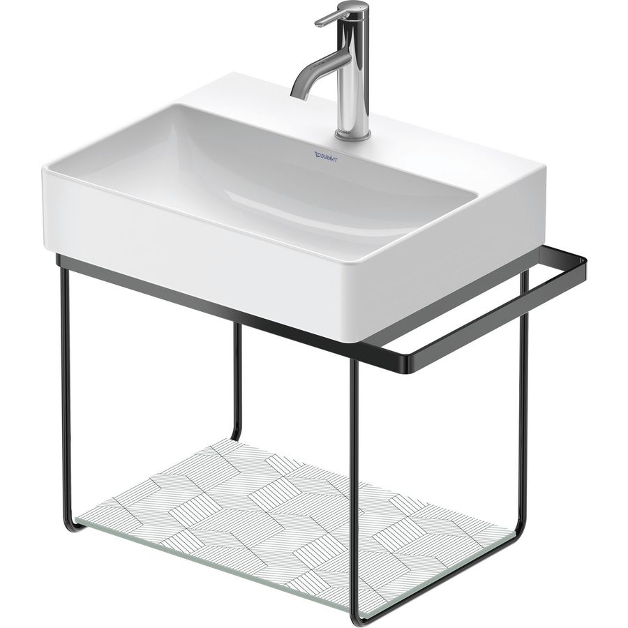 DuraSquare malen console Zwart Mat 565x380x400mm