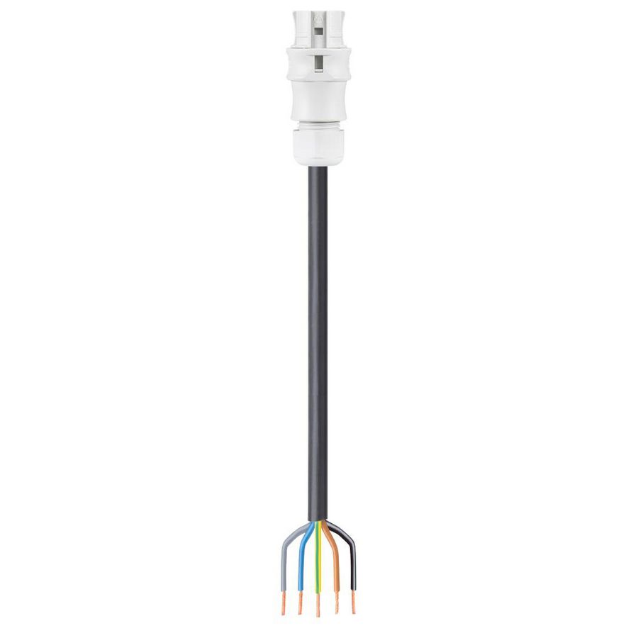 Aansluitsnoer RST20I5 female 1,5mm² 100cm B2CA grijs VVE=30